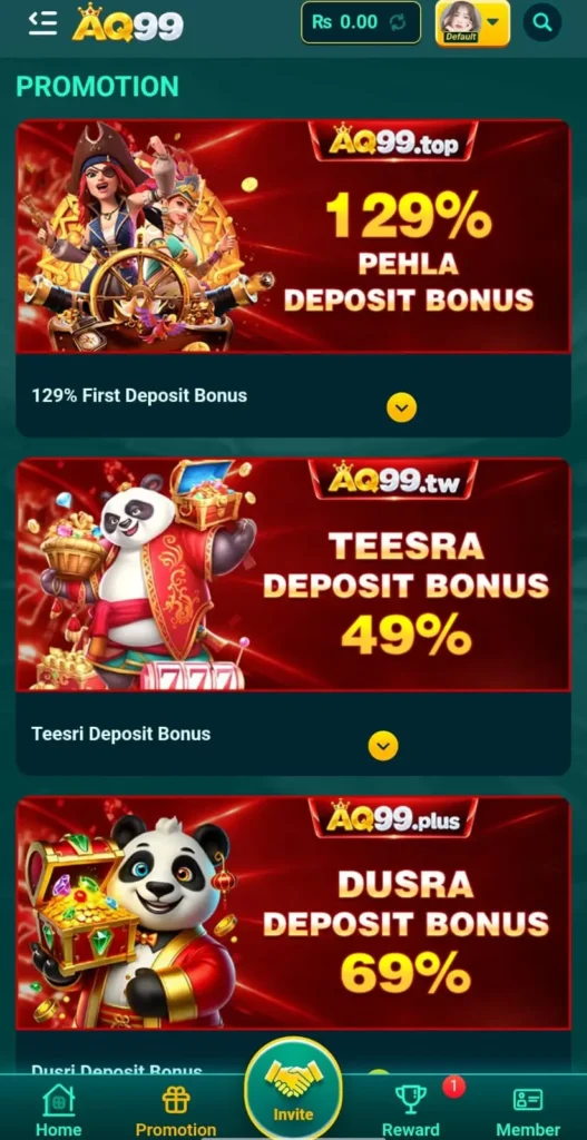 AQ99 Game Bonus
