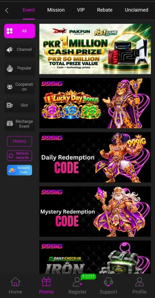999IG Game Bonuses